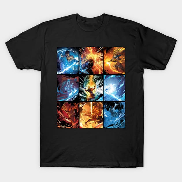 Demon Slayer Brooding Battles T-Shirt by anyone heart